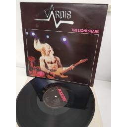 VARDIS, the lions share, RAZ 3, 12" LP