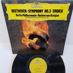 Beethoven - Berlin Philharmonic Orchestra, Herbert von Karajan ‎– Symphony Nr. 3 'Eroica', 2531 103, 12" LP
