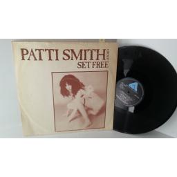 PATTI SMITH GROUP set free, ARIST 12197, 12 inch single