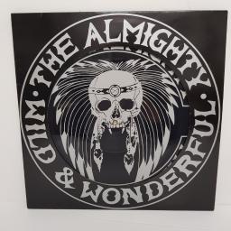 THE ALMIGHTY, wild & wonderful, PZP 75, 12" EP, limited edition picture disc
