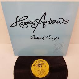 HARVEY ANDREWS, writer of songs, LBEE 002, 12" LP, signed copy