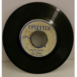 LEE PERRY & THE SILVERTONES finger mash / dub the music, 7 inch single