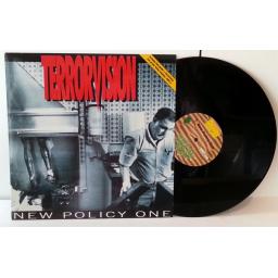 TERRORVISION new policy one, 12" Vinyl, 3 tracks. Includes poster.