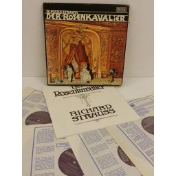 RICHARD STRAUSS der rosenkavalier, 4 x lp, booklet, boxset, 418-21