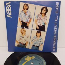 ABBA, the winner takes it all, B side elaine, S EPC 8835, 7" single