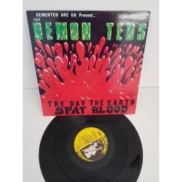 THE DEMON TEDS, the day the earth spat blood, LINK MLP 084, 12" LP