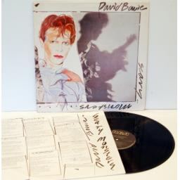 DAVID BOWIE Scary monsters.. ORANGE RCA VICTOR