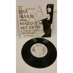 LISA MARIE WITH MALCOLM MCLAREN & THE BOOTZILLA ORCHESTRA something's jumpin' in your shirt, 7 inch single, WALTZ 3