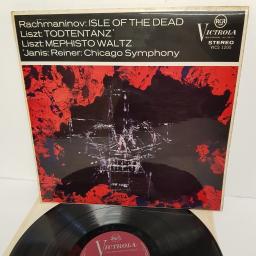 RACHMANIOV, Liszt, Bryron Janis, Fritz Reiner, The Chicago Symphony Orchestra - Isle of the Dead, VICS 1205, 12''LP