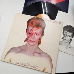 DAVID BOWIE aladdin sane, RS 1001, FAN CLUB INSERT