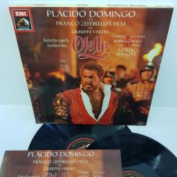 Giuseppe Verdi, Placido Domingo, Katia Ricciarelli, Lorin Maazel ‎– Otello, EX 27 0461 3, 2X12" LP, box set