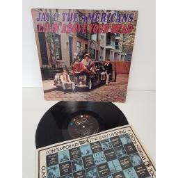 JAY AND THE AMERICANS, livin' above your head, UAS 6534, 12" LP
