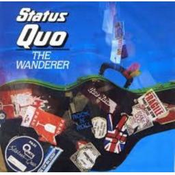 STATUS QUO, the wanderer, side B can't be done, QUO 16, PICUTRE SLEEVE, 7'' single