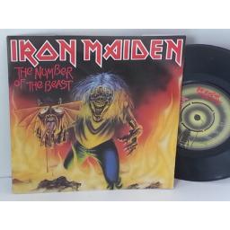 IRON MAIDEN the number of the beast, 7 inch single, EMI 5287