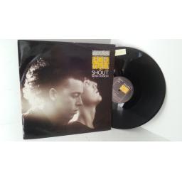 TEARS FOR FEARS shout (remix version), 12 inch single, IDEA 812 SKU 10808 & 14381