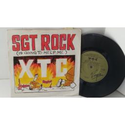 XTC sgt rock (is going to help me), 7" single, VS 384