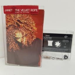 JANET, the velvet rope, TCV 2860, Cassette