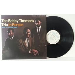 BOBBY TIMONS, The Bobby Timmons Trio in person Recorded "live" at the Village Vanguard