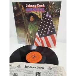 JOHNNY CASH, a 200-year salute in story & song, S 65163, 12" LP