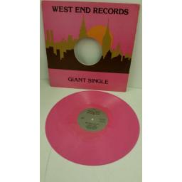 KAREN YOUNG hot shot, 12 inch single, pink vinyl, WES 22111