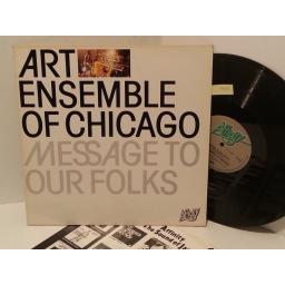 ART ENSEMBLE OF CHICAGO message to our folks, AFF 77