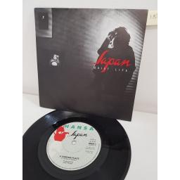 JAPAN, quiet life, side B a foreign place, HANSA 6, 7'' single