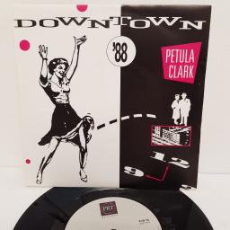PETULA CLARK, downtown '88, B side downtown (original version), PYS 19, 7" single