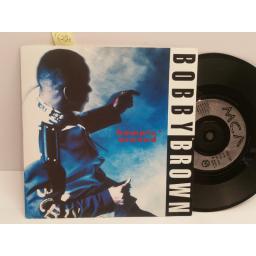BOBBY BROWN humpin around. 7 inch picture sleeve. mcs 1680
