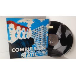 COMPULSION KISSING STATIC juvenile scene detective, 12 inch vinyl, 115TP12ST, promo
