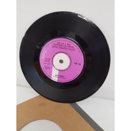 DEEP PURPLE - NEW LIVE AND RARE, black night live version, B side painted horse and when a blind man cries, PUR 135, 7" EP
