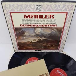 Mahler - Concertgebouw Orchestra, Amsterdam, Bernard Haitink ‎– Symphony N° 7, 6700 036, 2x12" LP, box set