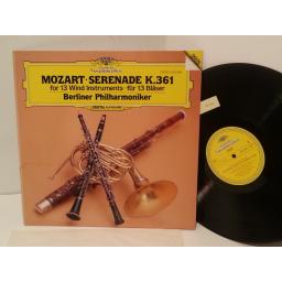 WOLFGANG AMADEUS MOZART, BERLINER PHILHARMONIKER serenade k.361 fur 13 blaser, 2532 089