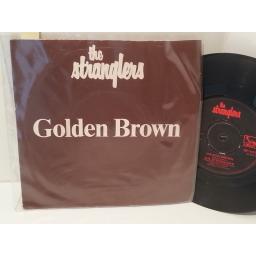THE STRANGLERS golden brown, 7" single, BP 407