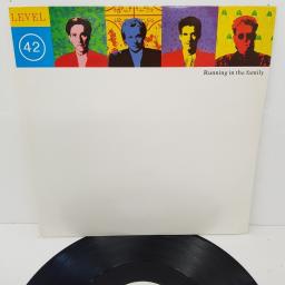 LEVEL 42, running in the family (extended version), B side dream crazy + (7" version), POSPX 842, 12" single