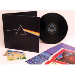 PINK FLOYD The dark side of the moon SHVL804 With two posters two stickers.