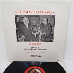 Sibelius, Royal Philharmonic Orchestra, Sir Thomas Beecham ‎– Symphony No. 7 / Pelléas Et Mélisande / The Oceanides, ALP 1480, 12" LP, mono