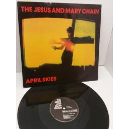 THE JESUS AND MARY CHAIN april skies (12" EP), NEG 24T