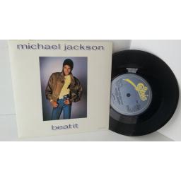 MICHAEL JACKSON beat it, 7 inch single, A3258