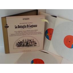 GIUSEPPE VERDI la battaglia di legnano, 3 x vinyl box set, S-431/ 3