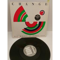 CHANGE oh what a feeling (12" SINGLE), COOLX 109