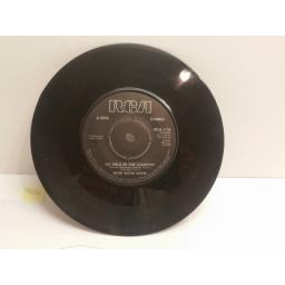 BOW WOW WOW go wild in the country & el boss dicho 7" SINGLE RCA175