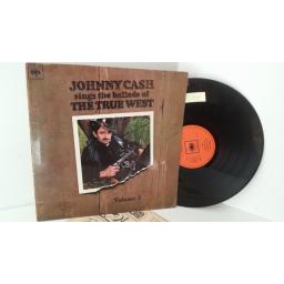 JOHNNY CASH sings the ballads of the true west volume I, 62538