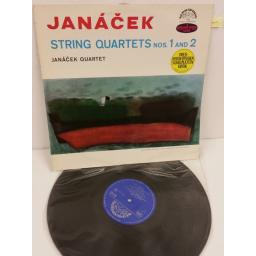 JANACEK, JANACEK QUARTET string quartets nos. 1 and 2, 50556