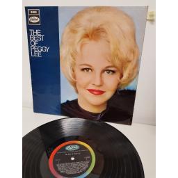 PEGGY LEE, the best of peggy lee, T21141, 12" LP, MONO
