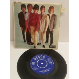 THE ROLLING STONES five by five 5 TRACK PICTURE SLEEVE 7" EP DFE8590