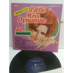 BRENDA LEE little Miss Dynamite 22 sensational hits WW5083