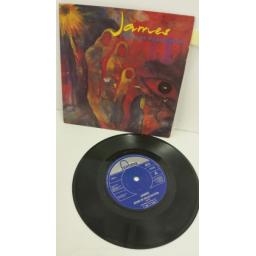 JAMES born of frustration, 7 inch single, JIM 10