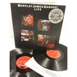 BARCLAY JAMES HARVEST live, gatefold, 2 x lp, 2683 052
