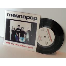 MAGNPOP fire all your guns at once, 7 inch single