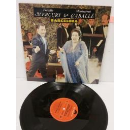 FREDDIE MERCURY & MONTSERRAT CABALLE barcelona, 12 inch single, POSPX 887